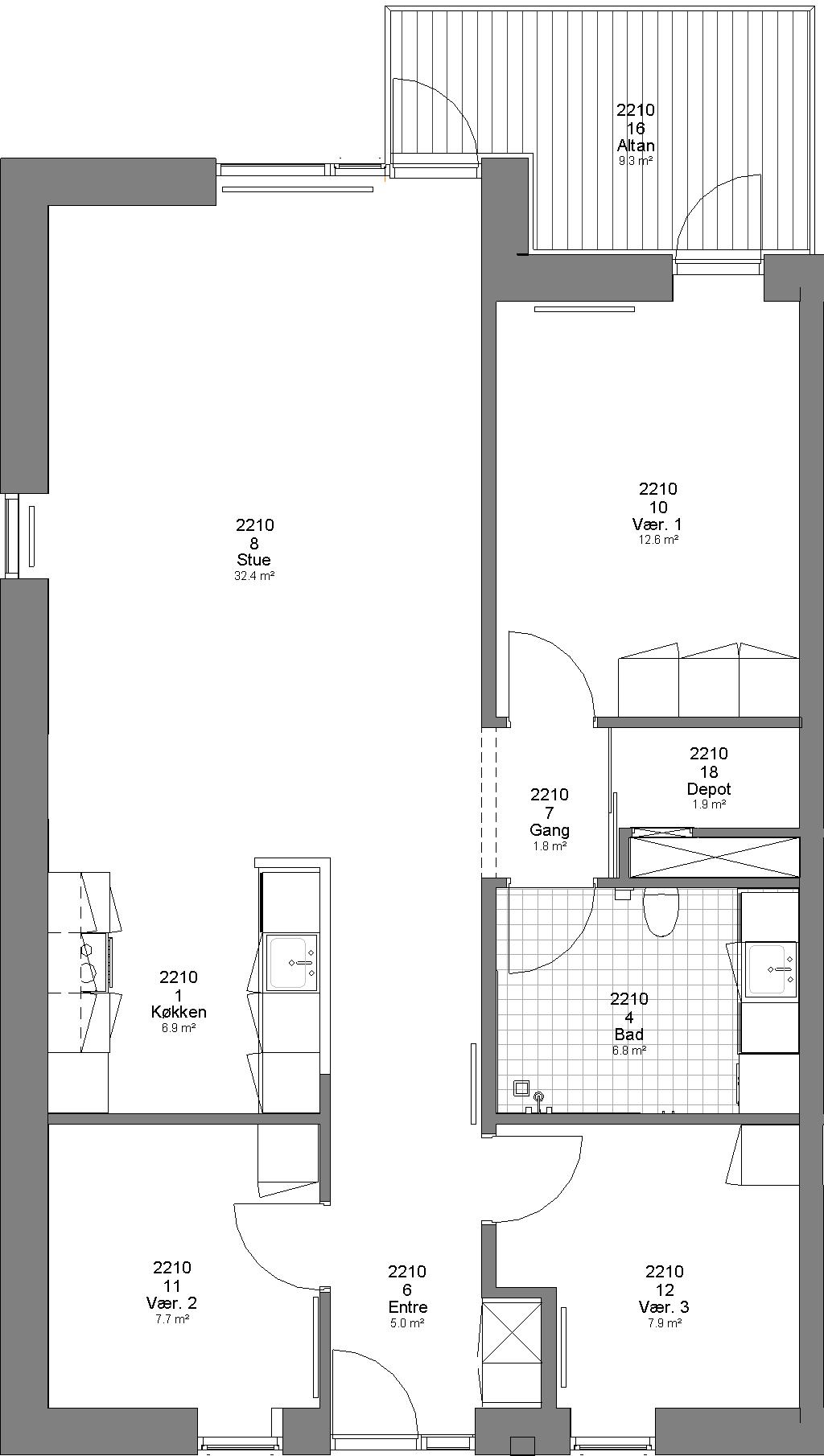 Virkelyst 116 1 3, 7400 Herning billede 2