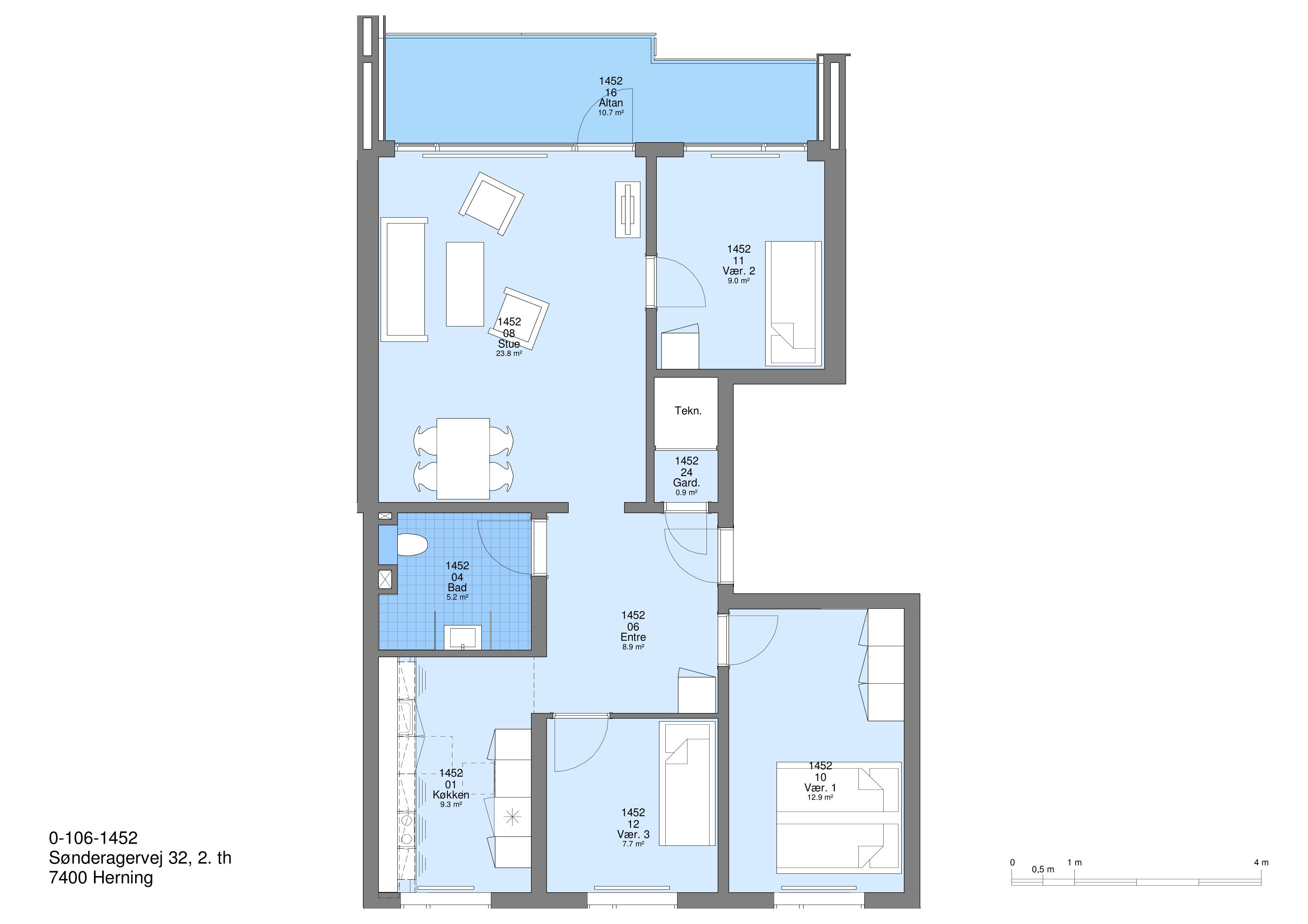4-room apartment in Herning image 2