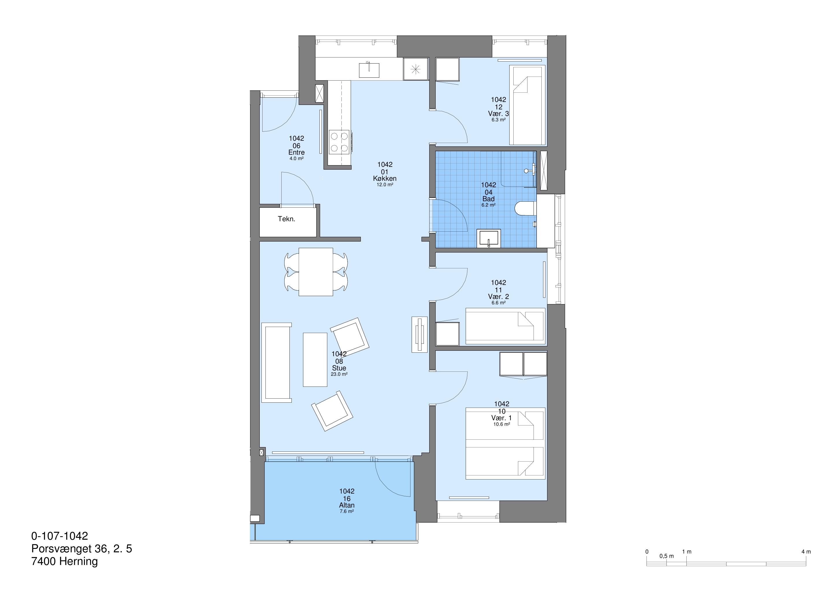 4-room apartment in Herning image 2