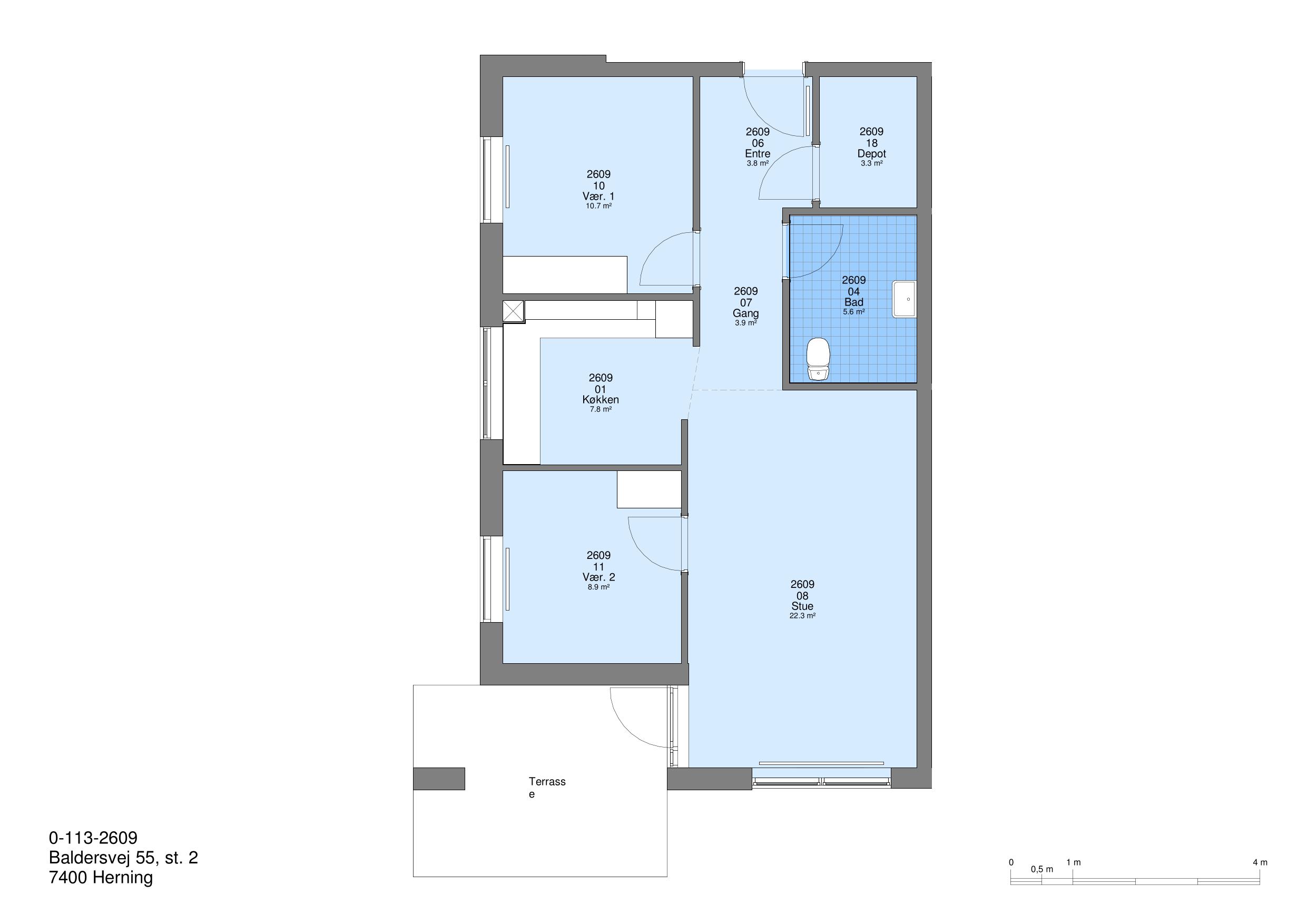 3-room apartment in Herning image 2