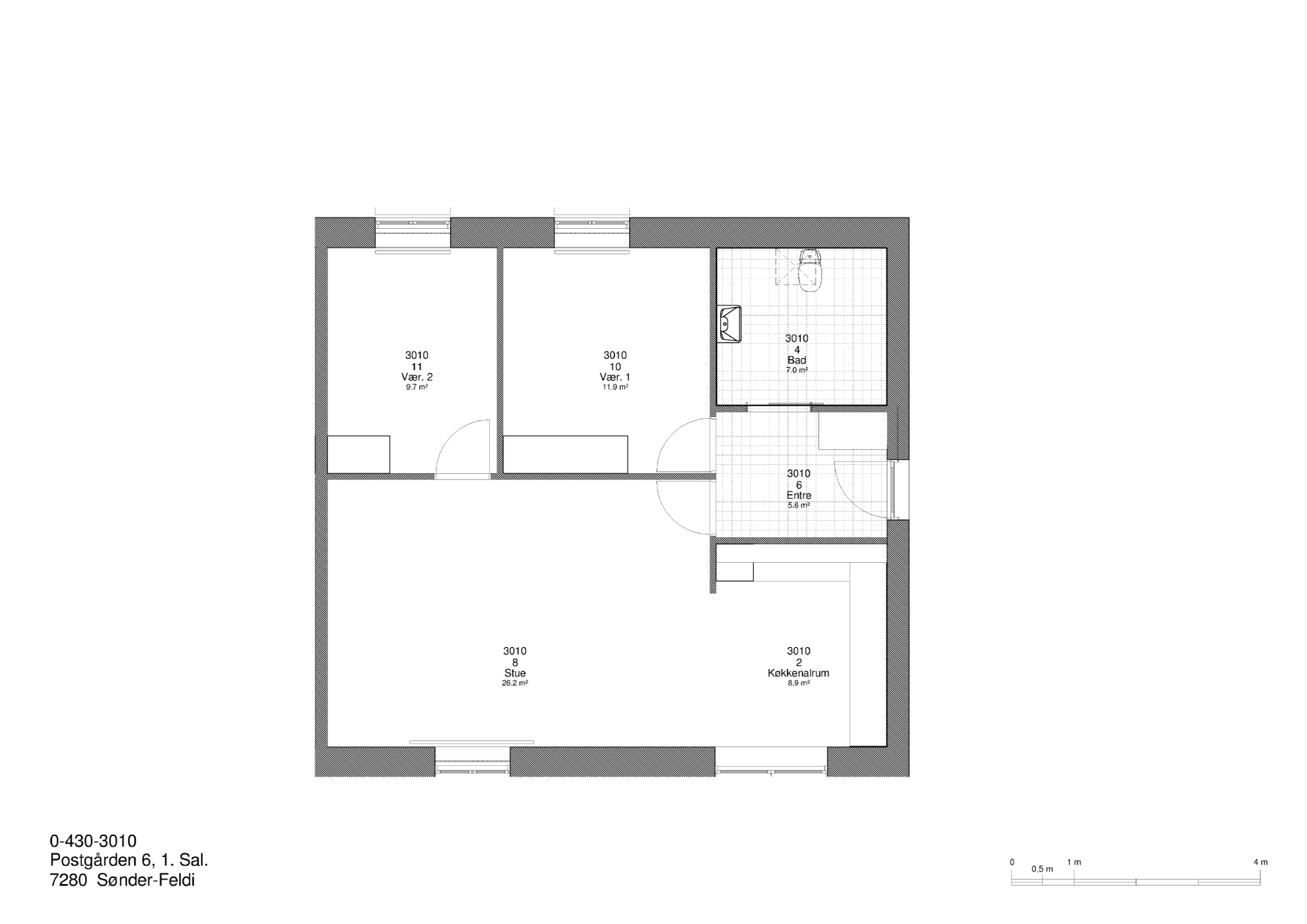 Postgården 6, 1., 7280 Sønder Felding billede 2