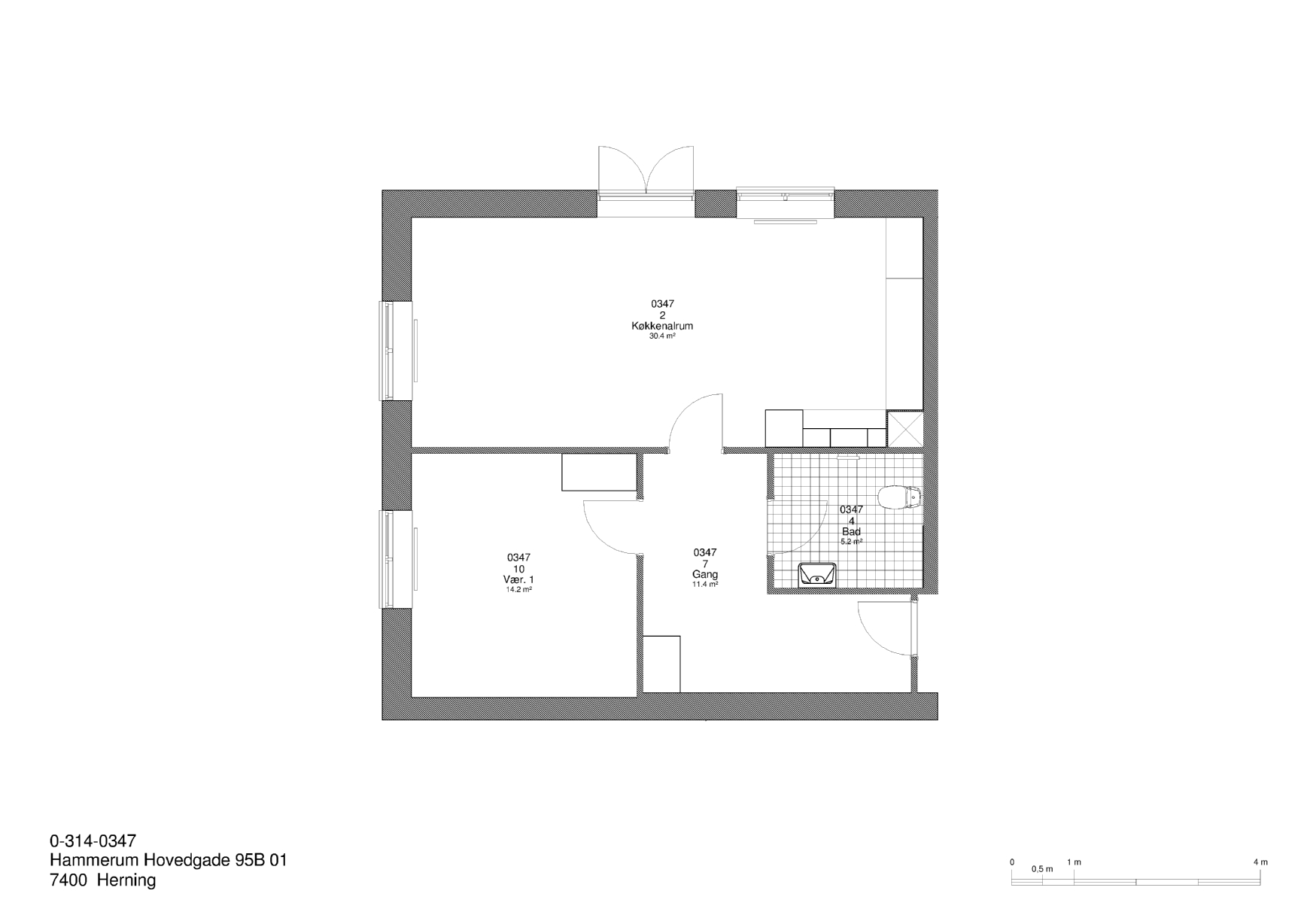 Hammerum Hovedgade 95B 01, 7400 Herning billede 2