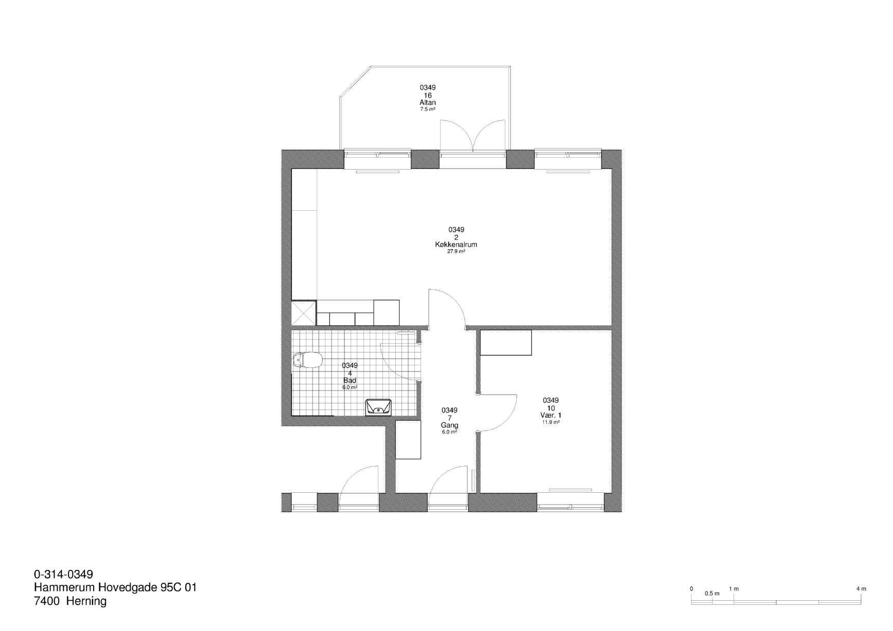 Hammerum Hovedgade 95C 01, 7400 Herning billede 2