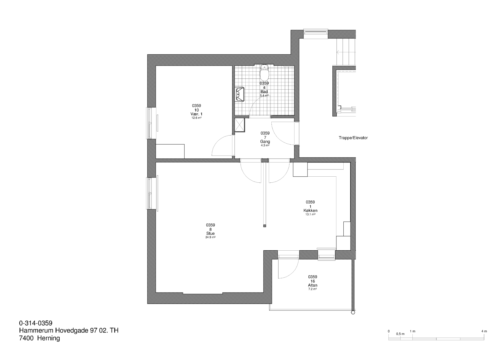 Hammerum Hovedgade 97 02 TH, 7400 Herning billede 2