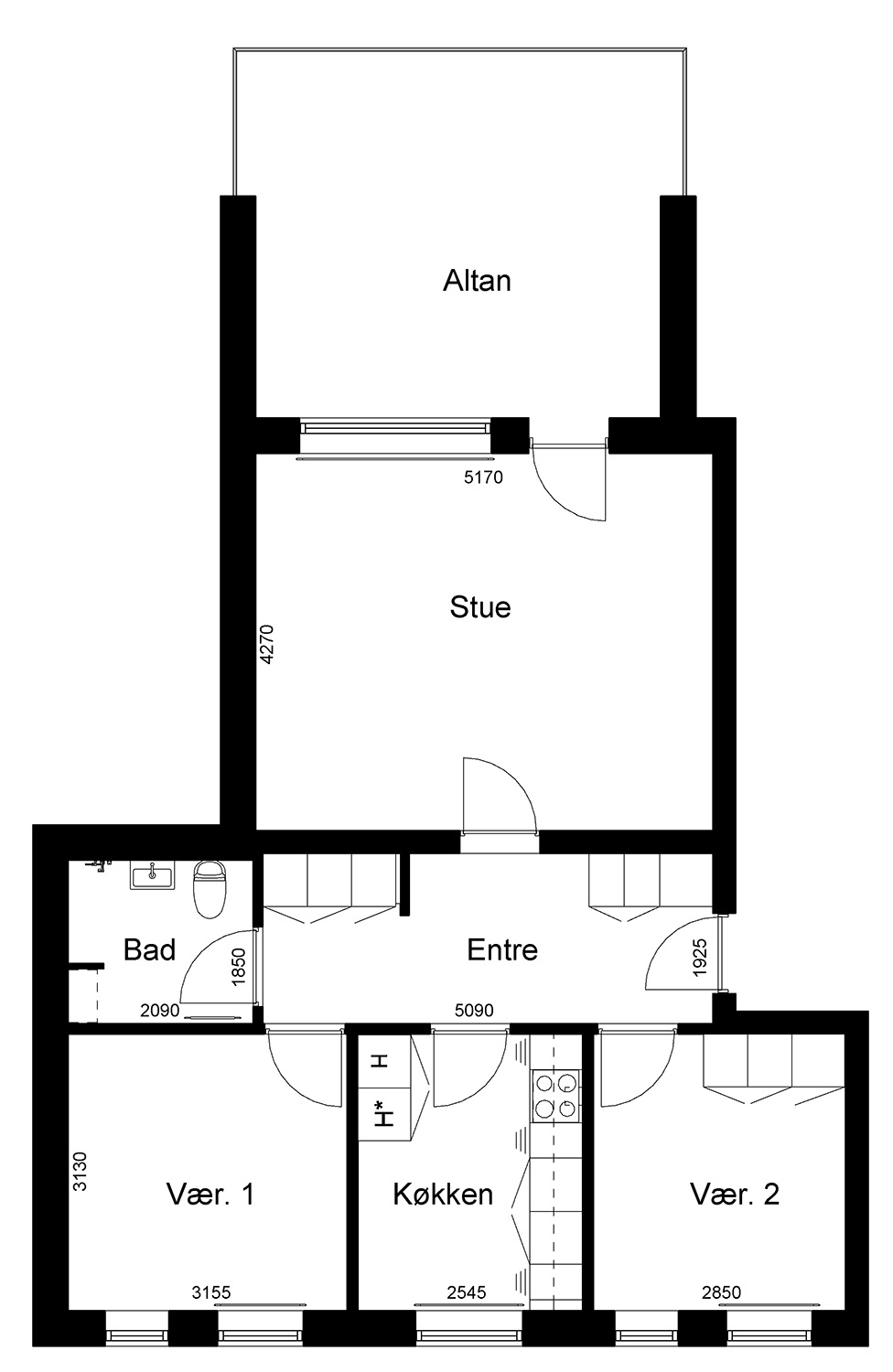 Grundtvigsvej 62 2. th., 7430 Ikast billede 2