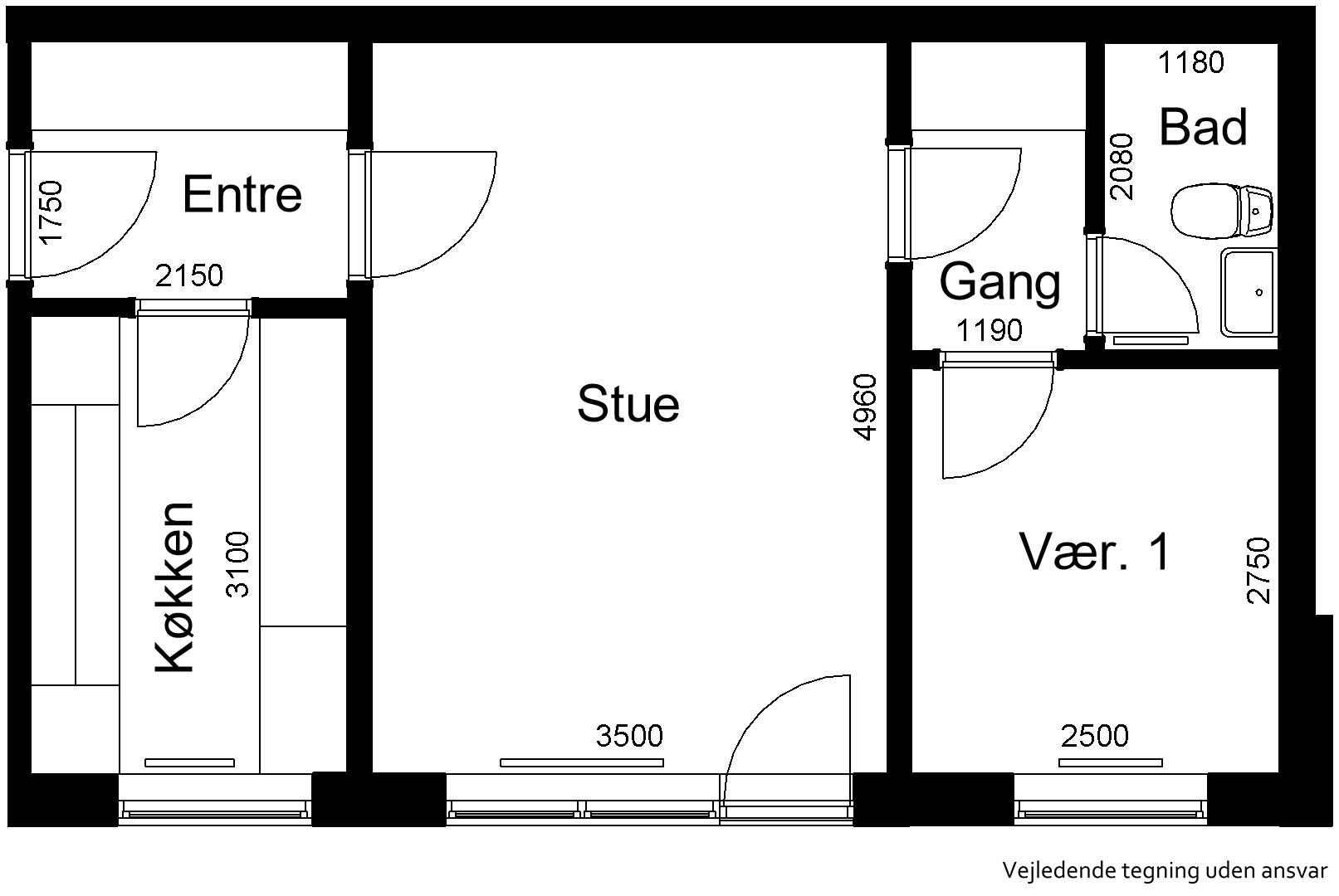 Aage Nielsens Vej 21 1. nr.4, 7800 Skive billede 2