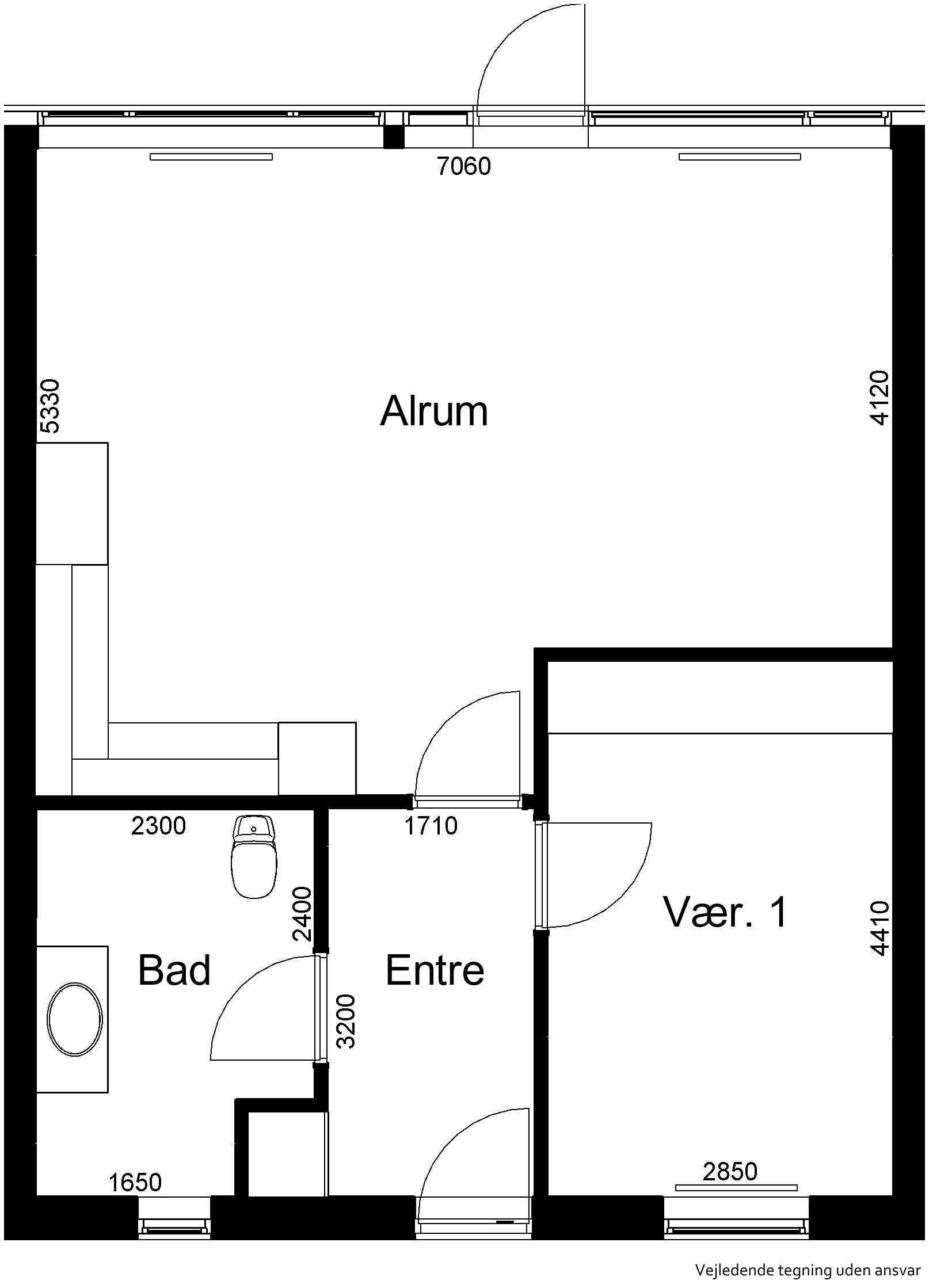 2-room house / townhouse in Spøttrup image 2